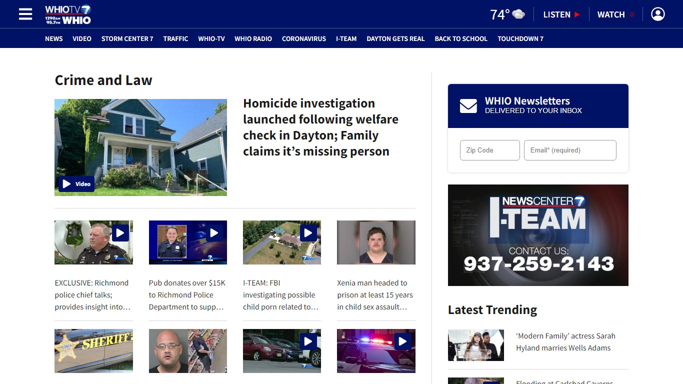 Dayton Crime: News, Crime Maps & Jail Mugshots - WHIO TV 7 and WHIO Radio