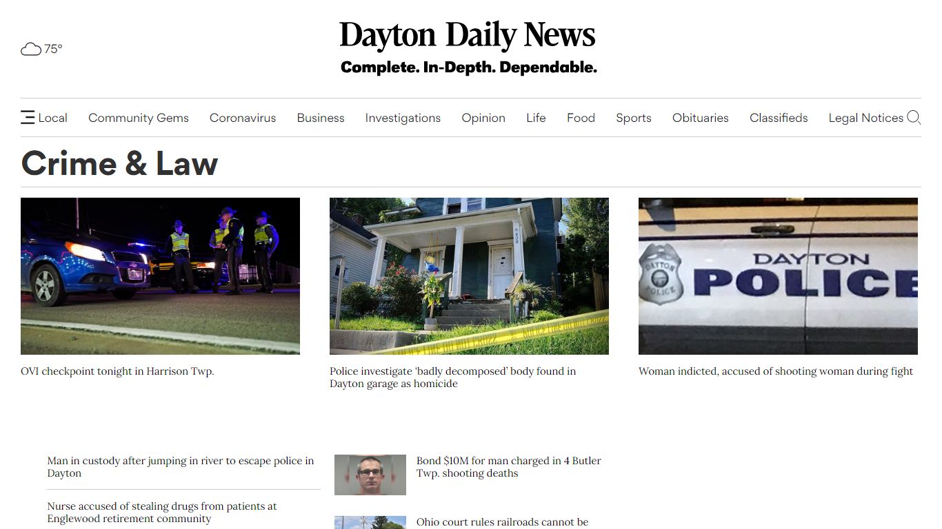 Dayton Crime News | Crime, Courts, Bookings, Mugshots